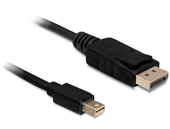 Levně Delock kabel DisplayPort mini (samec) na Displayport (samec), 1 metr