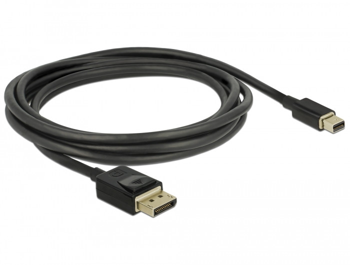 Levně Delock Kabel Mini DisplayPort na DisplayPort 8K 60 Hz 2 m DP 8K certifikovaný