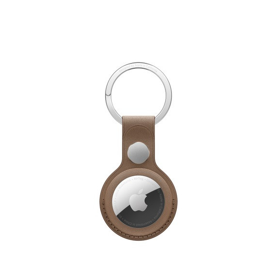 Levně AirTag FineWoven Key Ring - Taupe