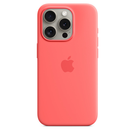 Levně iPhone 15 ProMax Silicone Case MS - Guava