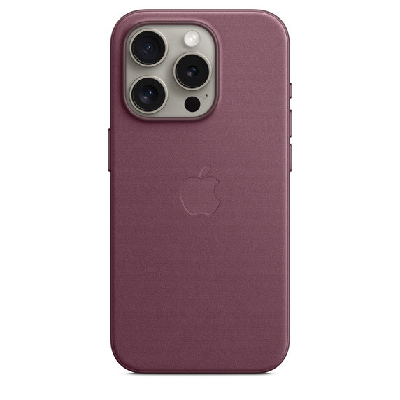 Levně iPhone 15 ProMax FineWoven Case MS - Mulberry