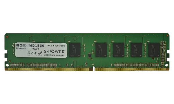 Levně 2-Power 4GB PC4-17000U 2133MHz DDR4 CL15 Non-ECC DIMM 1Rx8 ( DOŽIVOTNÍ ZÁRUKA )