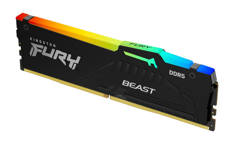 Levně KINGSTON 16GB 6000MHz DDR5 CL40 DIMM FURY Beast RGB