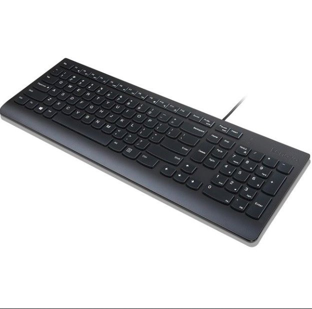 Levně Lenovo klávesnice USB Black Calliope - CZ low profile