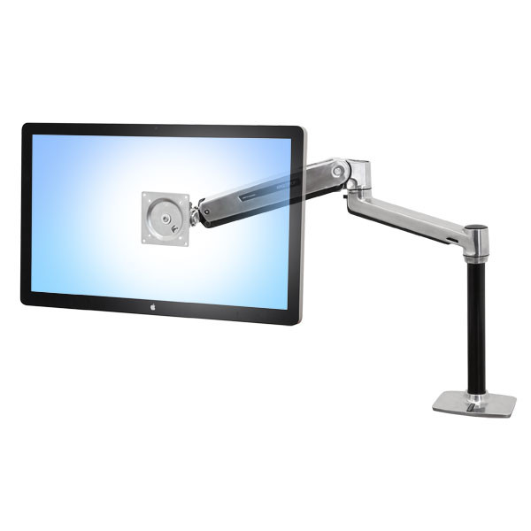 Levně ERGOTRON LX HD Sit-Stand Desk Mount LCD Arm, Polished, stolní rameno max 46" display
