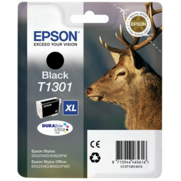 EPSON T1301 (C13T13014022) - originální