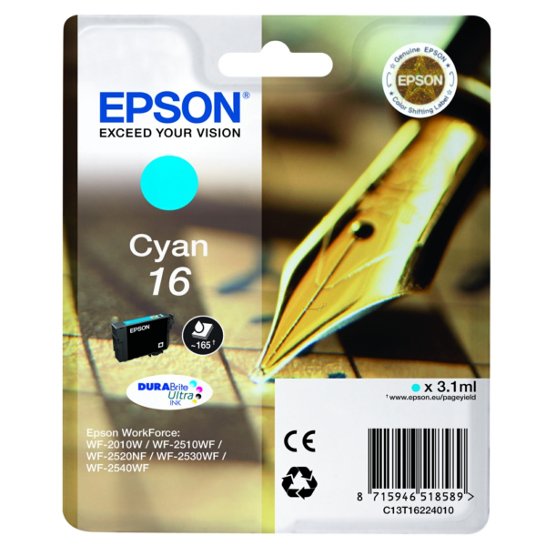 EPSON T1622 (C13T16224022) - originální