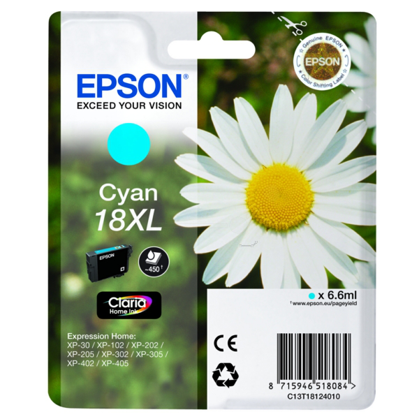 EPSON T1812 (C13T18124022) - originální