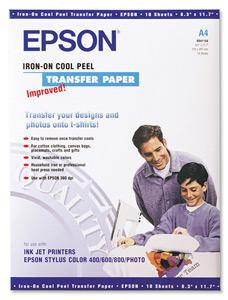 Levně EPSON A4, Iron on Transfer Film (10ks)