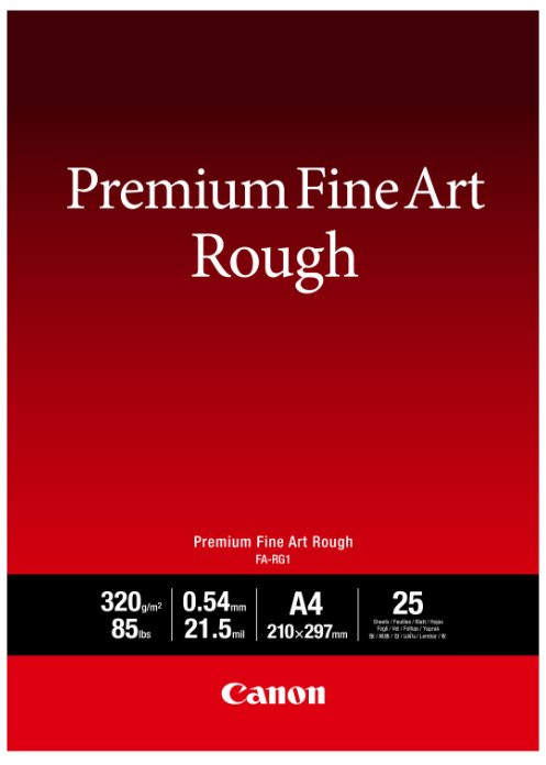 Levně Canon fotopapír Premium FineArt Rough A4 25 sheets