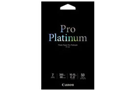 Levně Canon fotopapír PT-101 Photo Paper PRO Platinum - 10x15cm (4x6inch) - 300g/m2 - 50 listů - lesklý