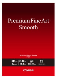 Levně Canon fotopapír Premium FineArt Smooth A4 25 sheets