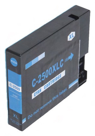 Levně CANON PGI-2500-XL C - kompatibilní cartridge, azurová, 20ml