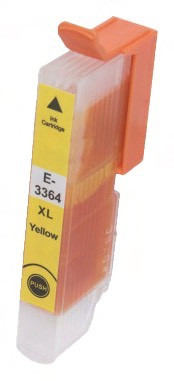 Levně EPSON T3364 (C13T33644010) - kompatibilní cartridge, žlutá, 14ml
