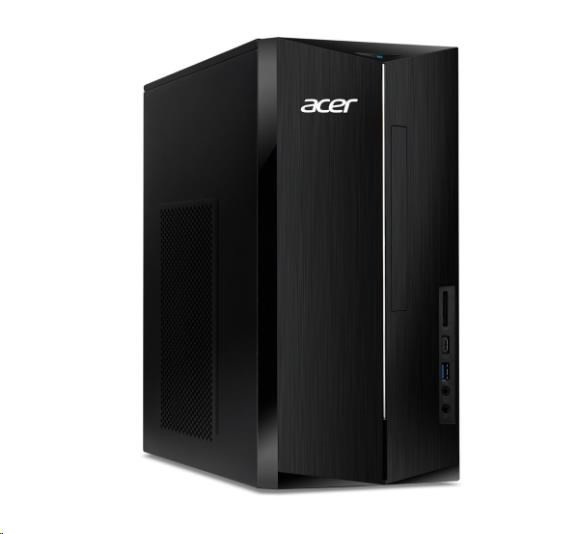 ACER PC Aspire TC-1780, 3-13100, 8GB, 512 M.2 SSD, DVDRW, Intel UHD, W11H, mouse+KB, Black