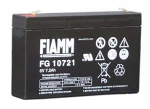 Levně Fiamm olověná baterie FG10721 6V/7,2Ah