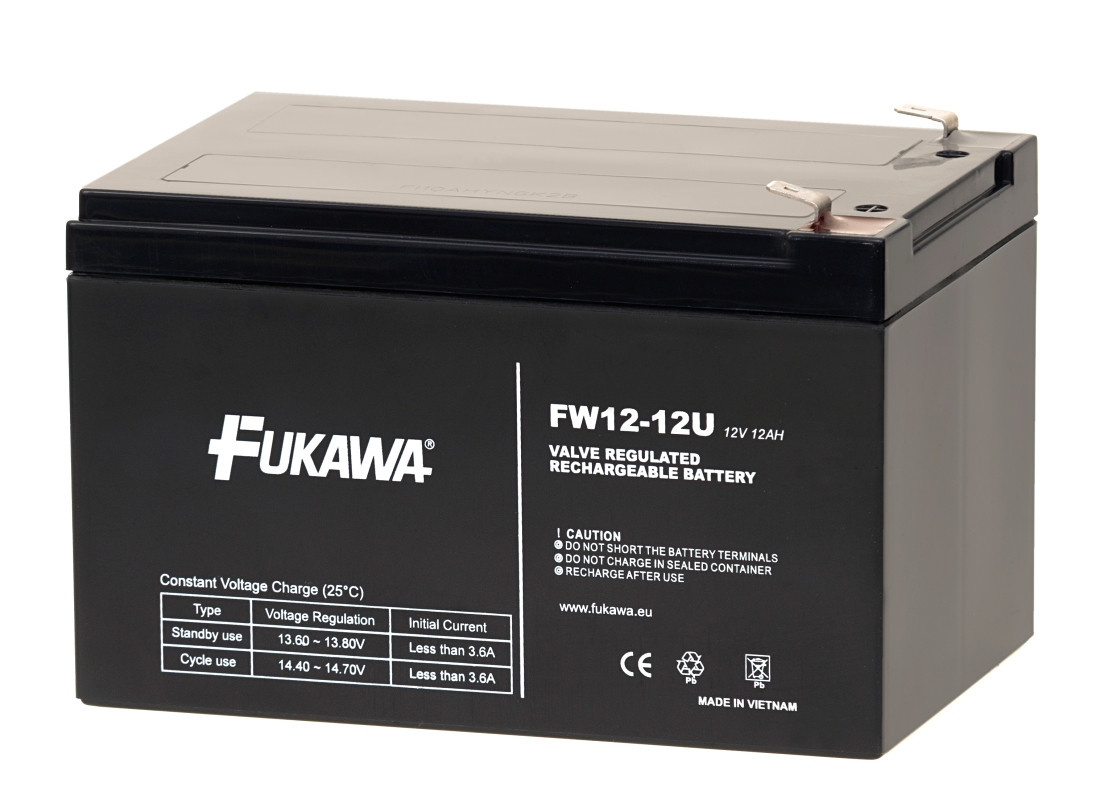 Levně Akumulátor FUKAWA FW 12-12U (12V 12Ah)