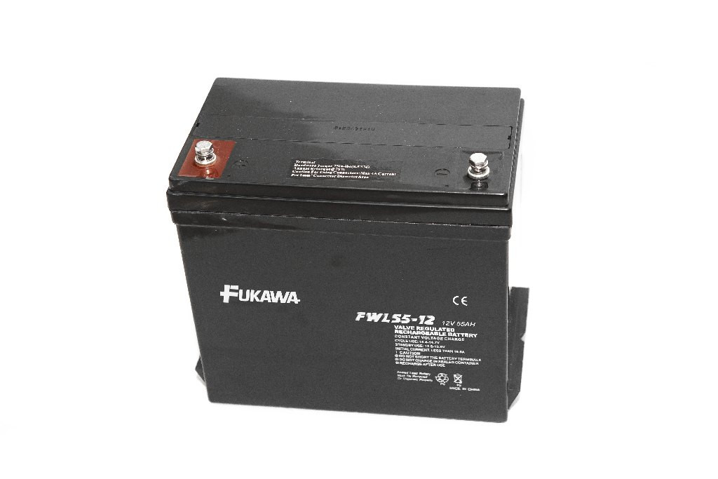 FUKAWA akumulátor FWL 55-12 (12V; 55Ah; závit M6; životnost 10let)