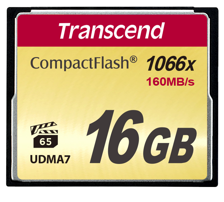 Levně Transcend 16GB CF (1000X) paměťová karta