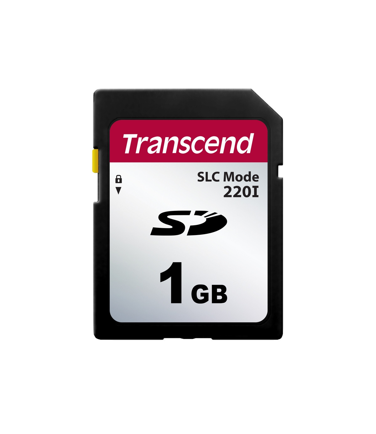Levně Transcend 1GB SD220I MLC průmyslová paměťová karta (SLC Mode), 22MB/s R,20MB/s W, černá