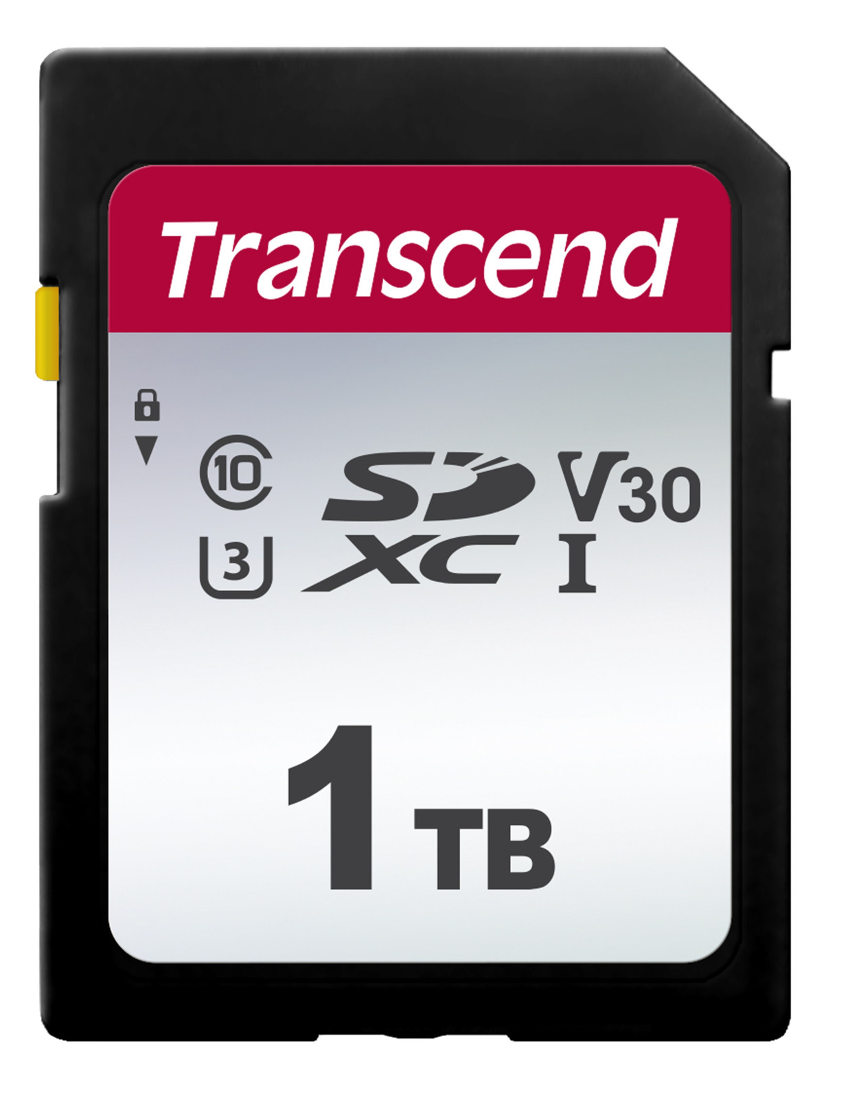 Levně Transcend 1TB SDXC 300S (Class 10) UHS-I U3 V30 paměťová karta, 100 MB/s R, 85 MB/s W