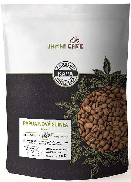 Levně Jamai Café Pražená zrnková káva - Papua Nová Guinea (500g)
