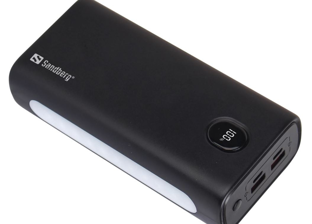 Levně Sandberg Powerbank USB-C PD 20W 30000, černá