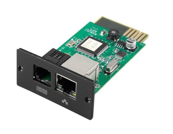 FSP SNMP karta pro UPS, 1 x LAN + 1 x EMD port