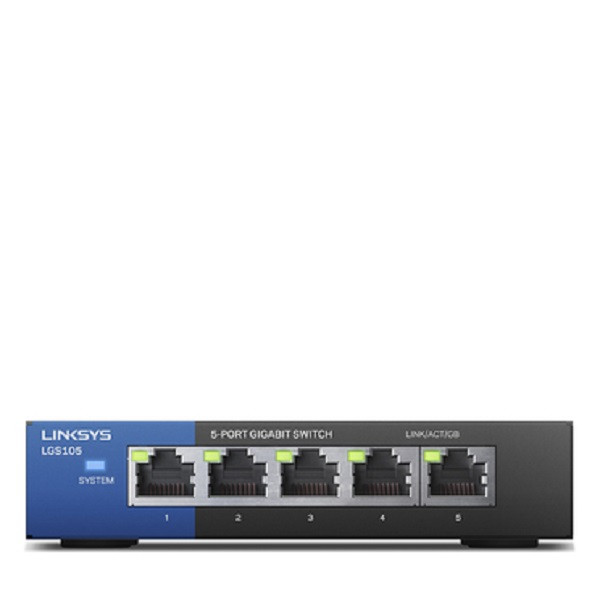 Levně Linksys 5-Port Desktop Gigabit Switch (LGS105)