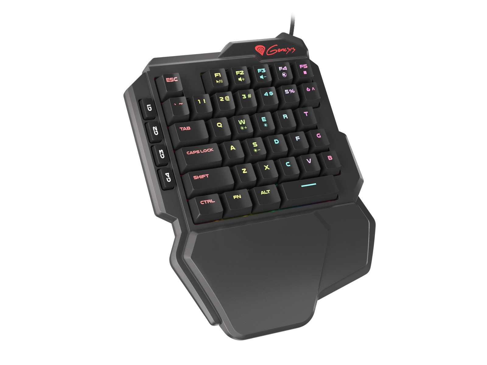 Levně Mechanická klávesnice Genesis Thor 100 RGB, software