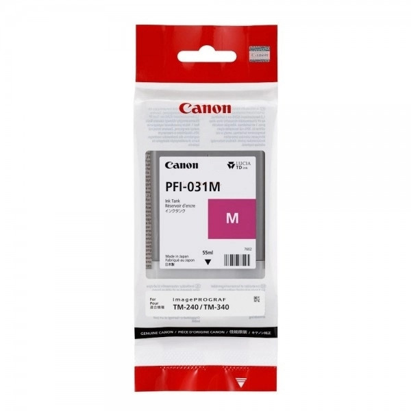 Levně CANON PFI-031 M - originální cartridge, purpurová, 55ml