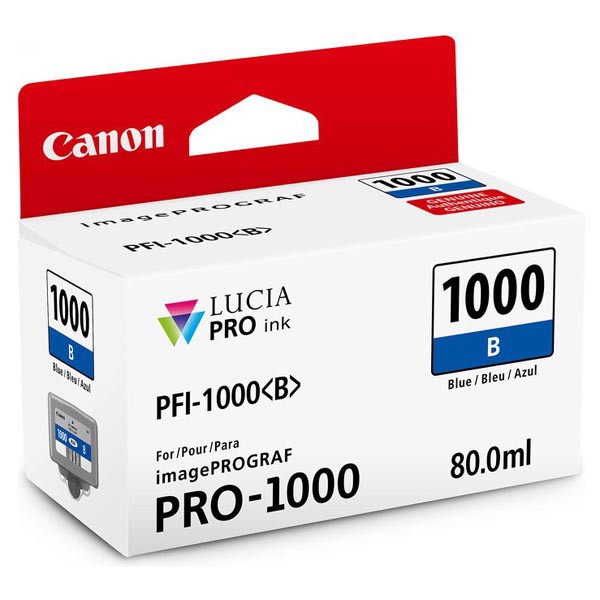 Levně CANON PFI-1000 - originální cartridge, modrá, 4875 stran