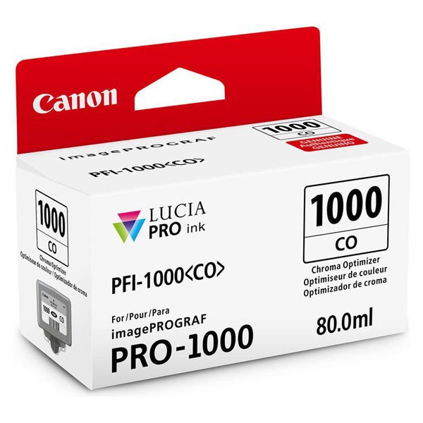 Levně CANON PFI-1000CO - originální cartridge, chroma optimizer, 80ml