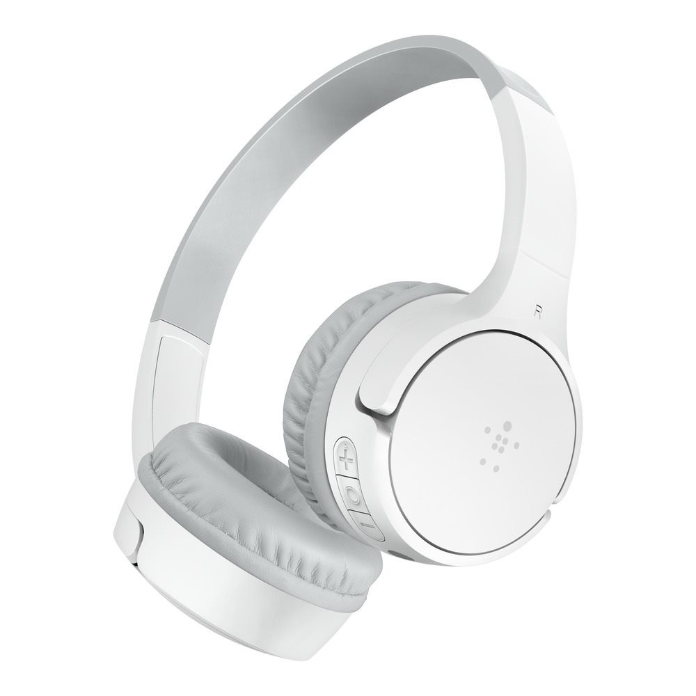 Levně Belkin SOUNDFORM™ Mini - Wireless On-Ear Headphones for Kids - dětská bezdrátová sluchátka, bílá
