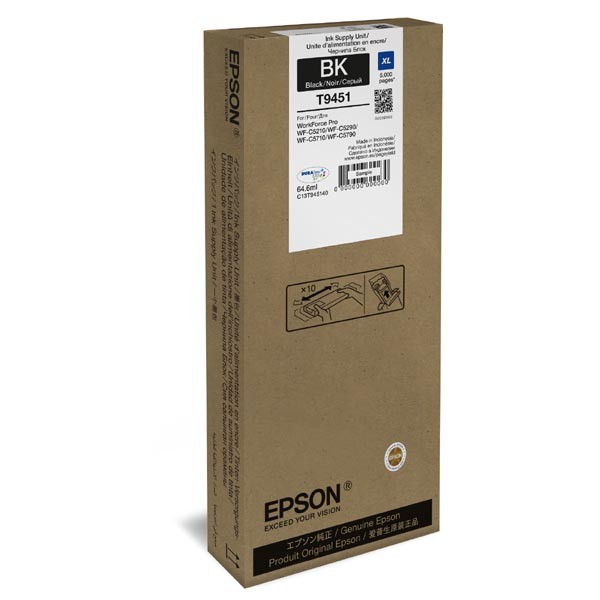 Levně EPSON T9451 (C13T945140) - originální cartridge, černá, 5000 stran