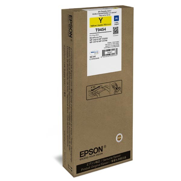 Levně EPSON T9454 (C13T945440) - originální cartridge, žlutá, 5000 stran