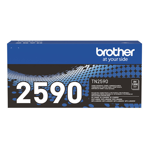 Levně BROTHER TN-2590 - originální toner, černý, 1200 stran
