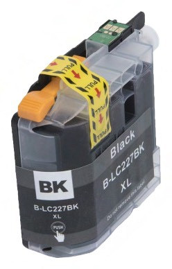 Levně BROTHER LC-227-XL - kompatibilní cartridge, černá, 1200 stran