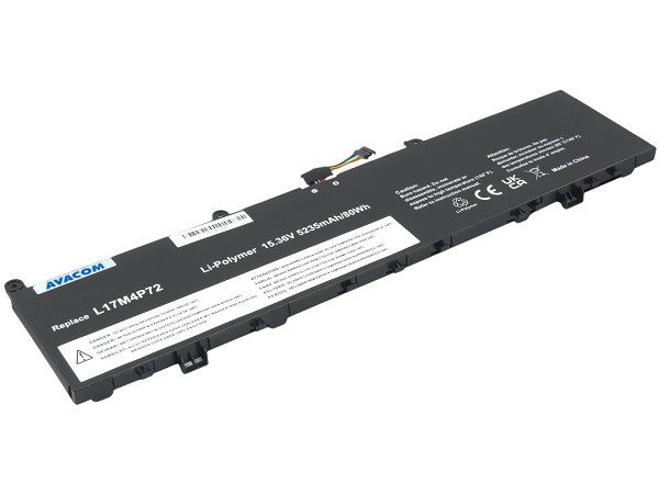 AVACOM Náhradní baterie Lenovo ThinkPad P1 Gen.1, Gen2. Li-Pol 15,36V 5235mAh 80Wh