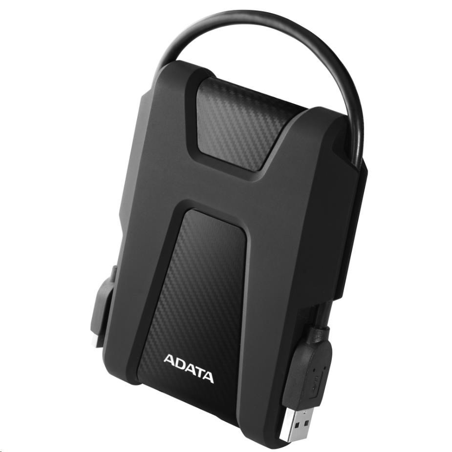 Levně ADATA Externí HDD 1TB 2, 5\" USB 3.1 AHD680, černý (gumový, nárazu odolný)