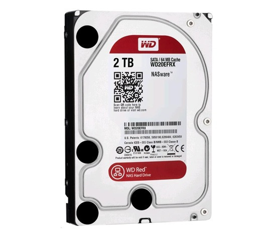 Levně WD RED PLUS NAS WD20EFPX 2TB SATA/600 128MB cache 175 MB/s CMR