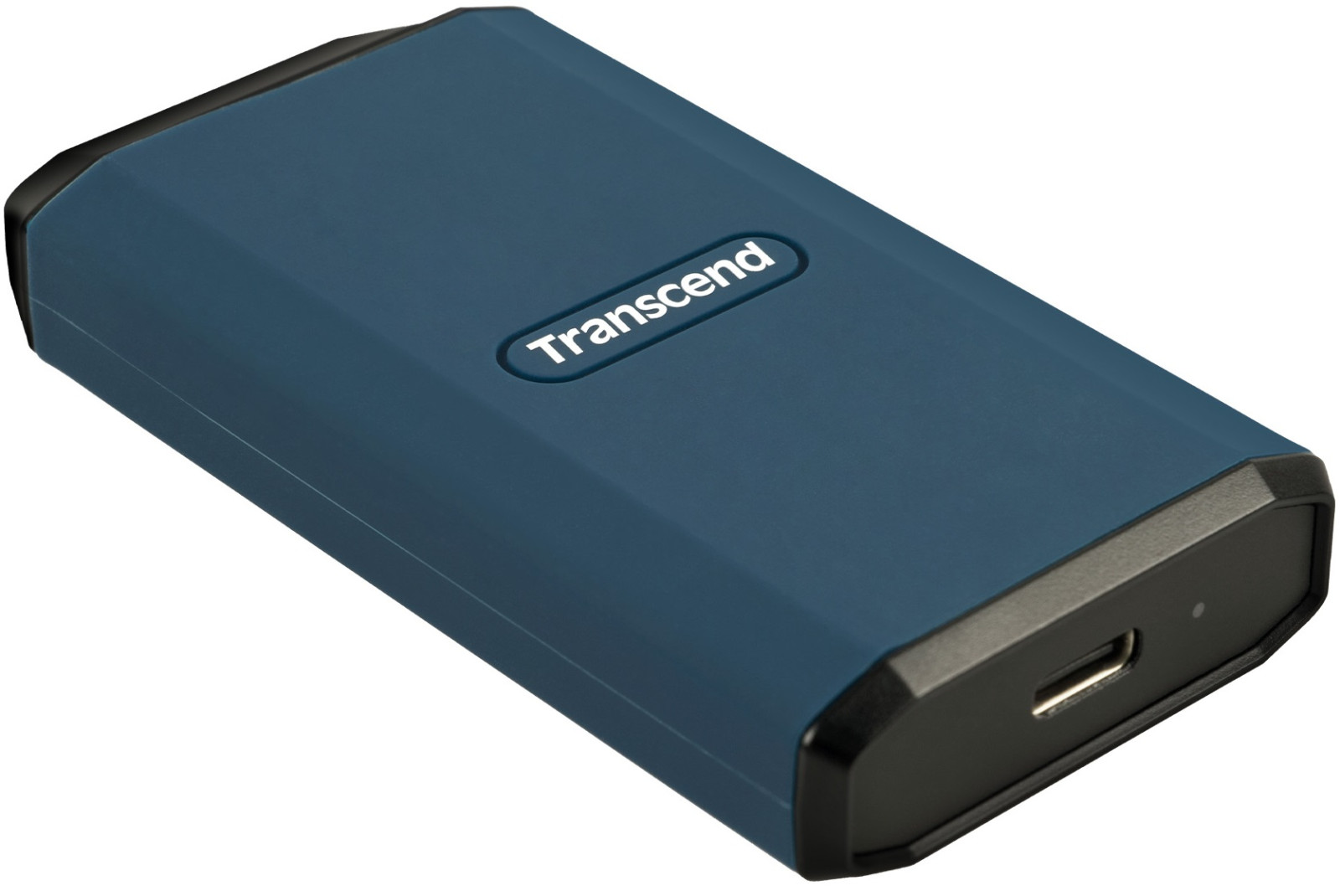 Levně Transcend ESD410C 1TB, USB 20Gbps Type C, Externí odolný SSD disk (3D NAND flash), 2000MB/R, 2000MB/W, modrý