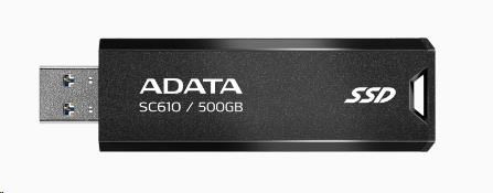 Levně ADATA External SSD 2TB SC610 USB 3.2 Gen 2 černá