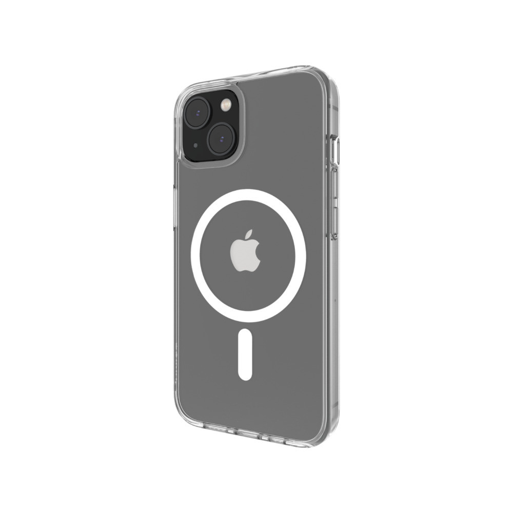 Levně Belkin ochranné pouzdro SheerForce Magnetic Anti-Microbial Protective Case for iPhone 13 - průhledný