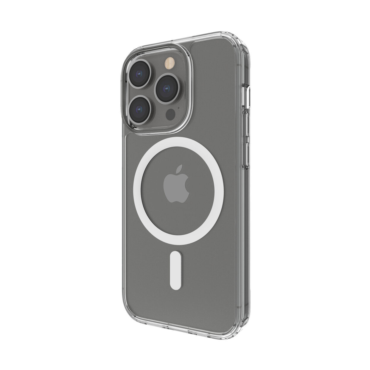 Levně Belkin ochranné pouzdro SheerForce Magnetic Anti-Microbial Protective Case for iPhone 14 Pro - průhledný