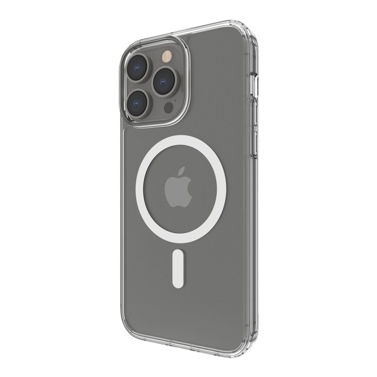 Levně Belkin ochranné pouzdro SheerForce Magnetic Anti-Microbial Protective Case for iPhone 14 Pro Max - průhledný