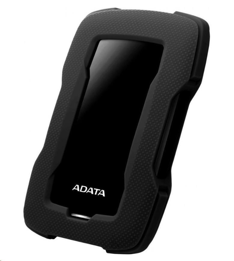 Levně ADATA Externí HDD 5TB 2, 5\" USB 3.1 HD330, BLACK COLOR BOX, černý (gumový, nárazu odolný)