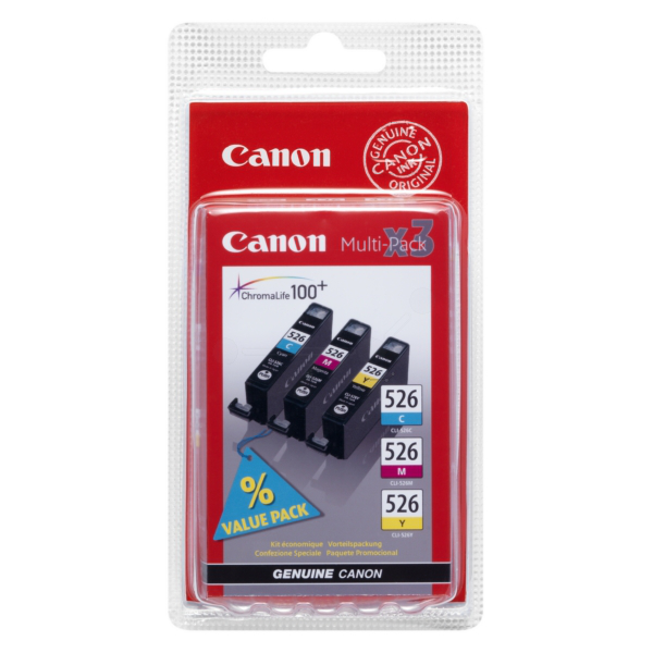 Levně CANON CLI-521 - originální cartridge, barevná, 9ml