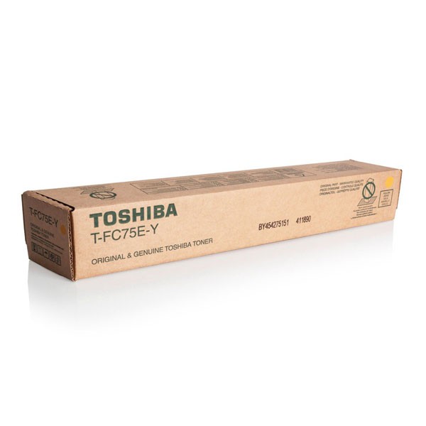 Levně TOSHIBA T-FC75E-Y - originální toner, žlutý, 35400 stran