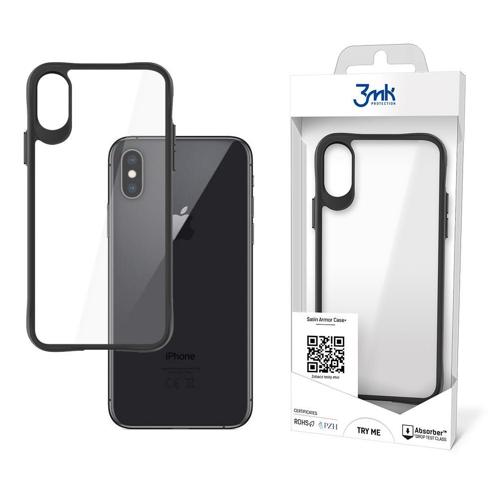Levně 3mk ochranný kryt Satin Armor Case+ pro Apple iPhone X / iPhone XS